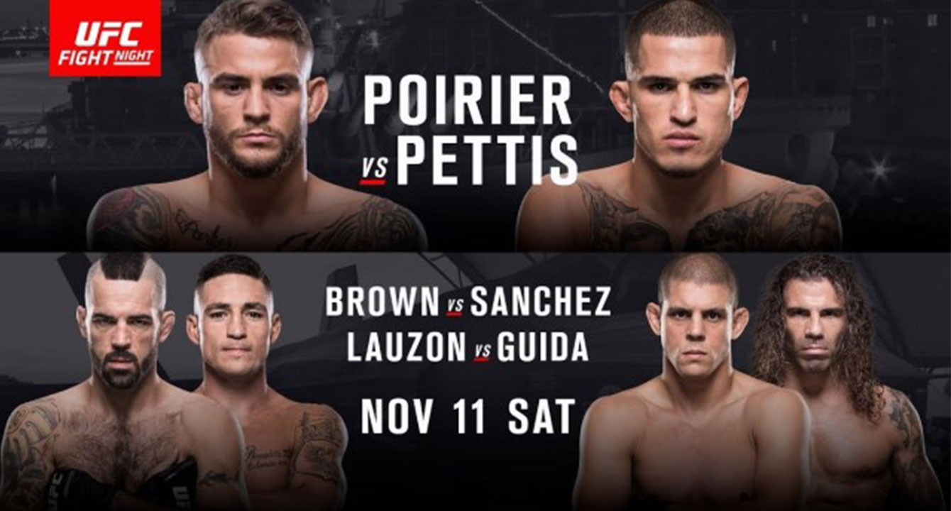 РЕЗУЛЬТАТЫ И БОНУСЫ UFC FIGHT NIGHT: POIRIER VS. PETTIS